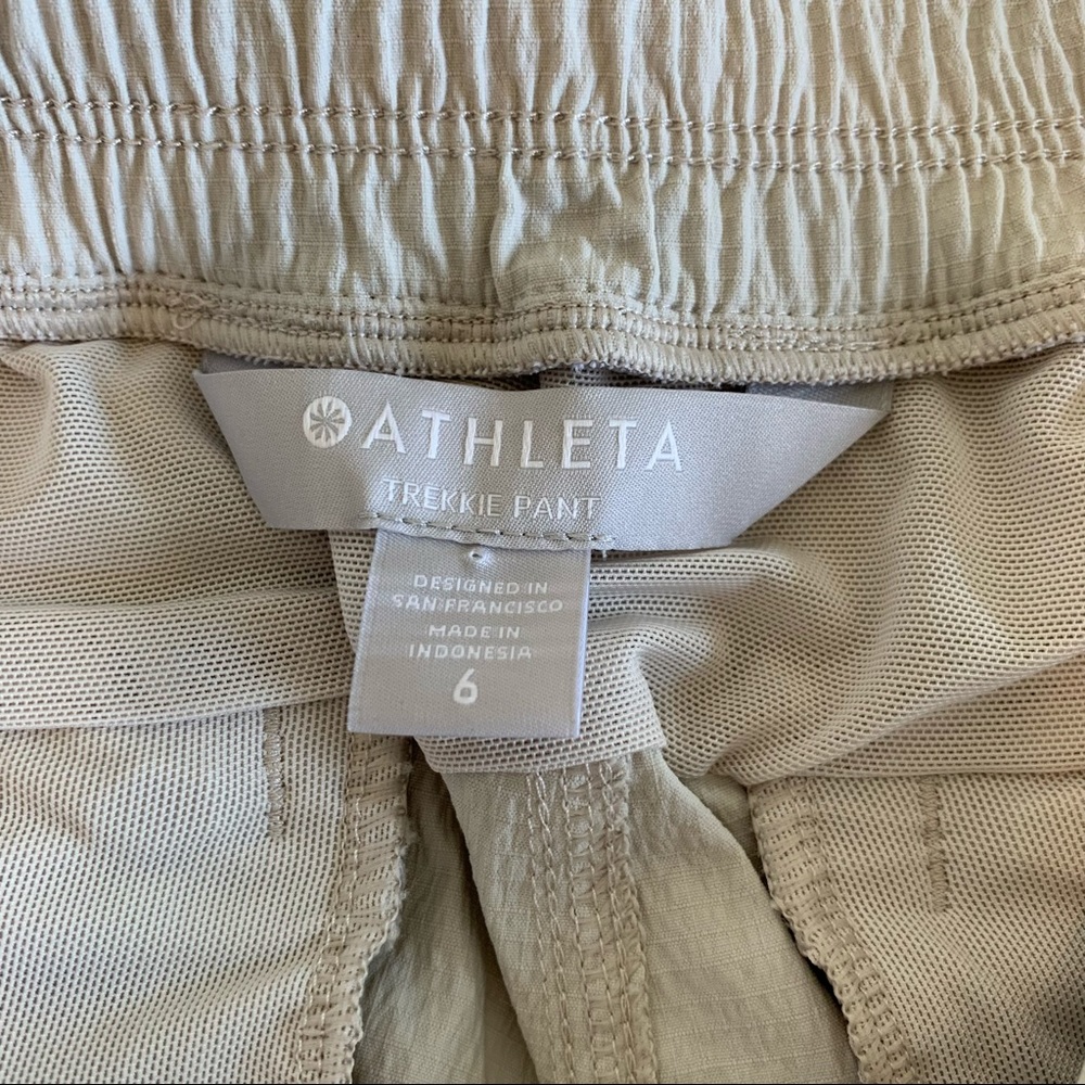 Athleta Trekkie Belted Pant in Birch Grey - Picture 7 of 11